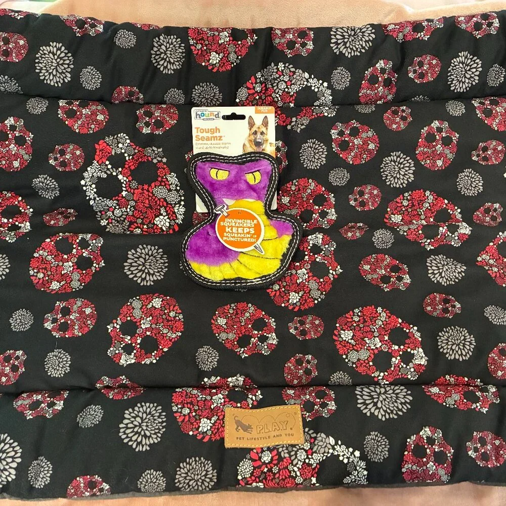 Pet Play Dog Bed (large) and New Toy